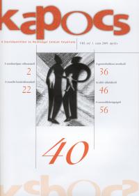 KAPOCS 40 címlap